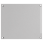 Kitchen Backsplash Light grey 70 x 60 x 0.6 cm Tempered Glass