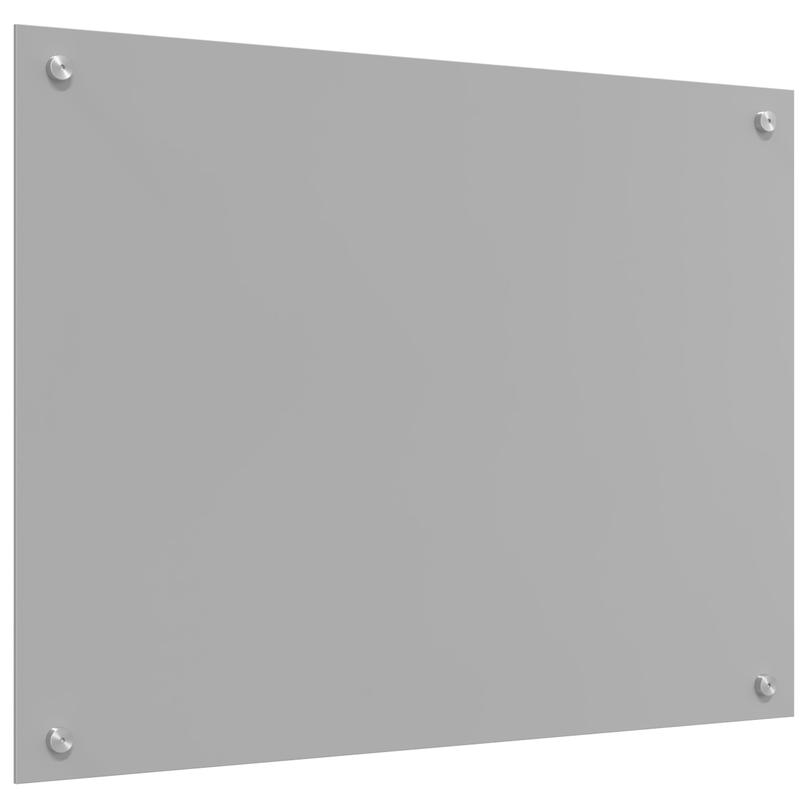 Kitchen Backsplash Light grey 80 x 50 x 0.6 cm Tempered Glass