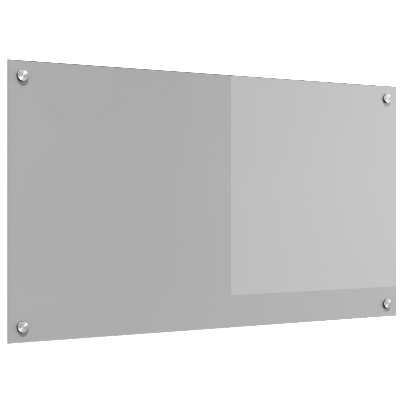 Kitchen Backsplash Light grey 90 x 50 x 0.6 cm Tempered Glass