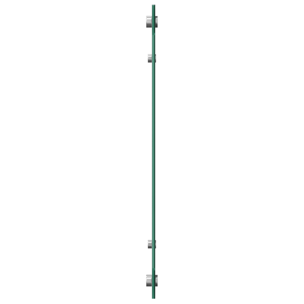 Kitchen Backsplash Light grey 90 x 50 x 0.6 cm Tempered Glass