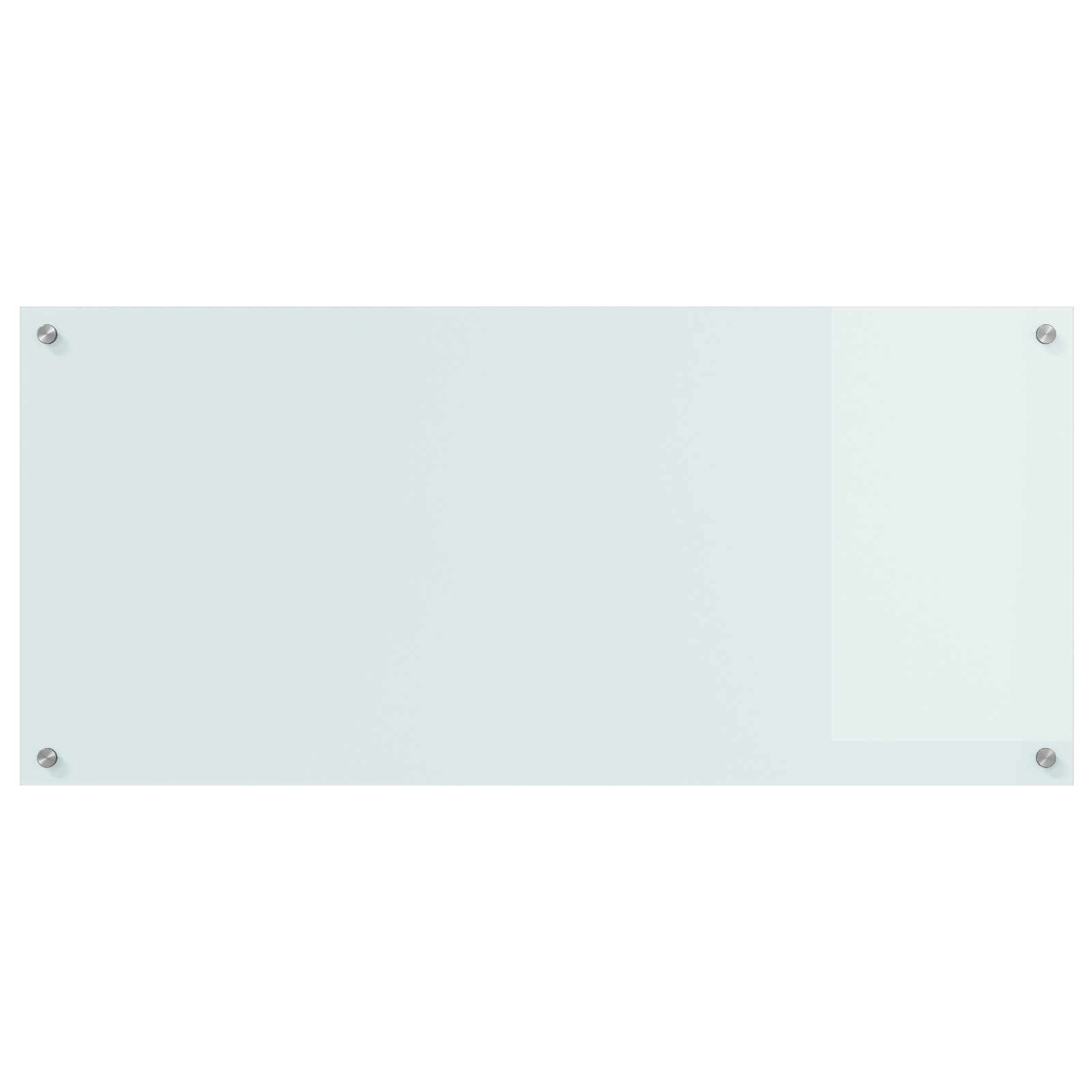 Kitchen Backsplash White 110 x 50 x 0.6 cm Tempered Glass