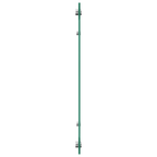 Kitchen Backsplash White 110 x 50 x 0.6 cm Tempered Glass