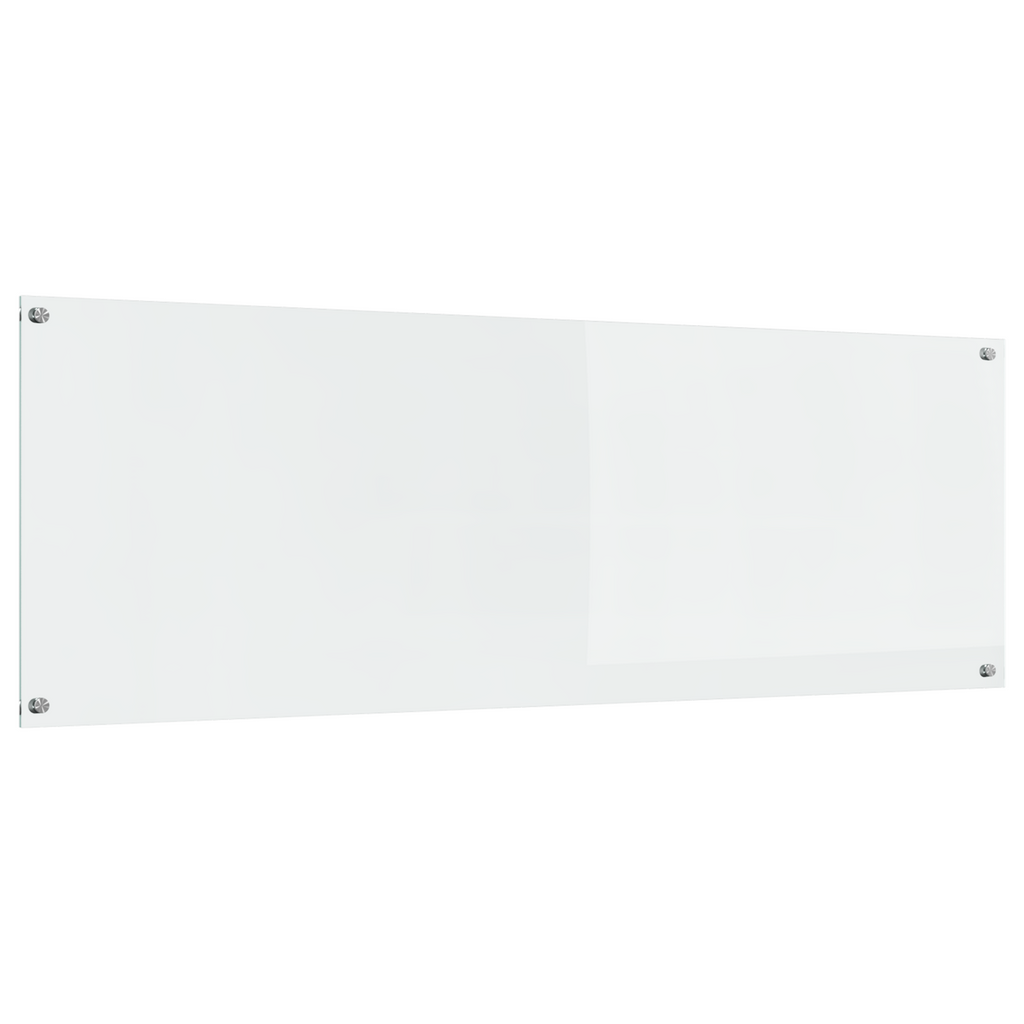 Kitchen Backsplash Transparent 120 x 40 x 0.6 cm Tempered Glass