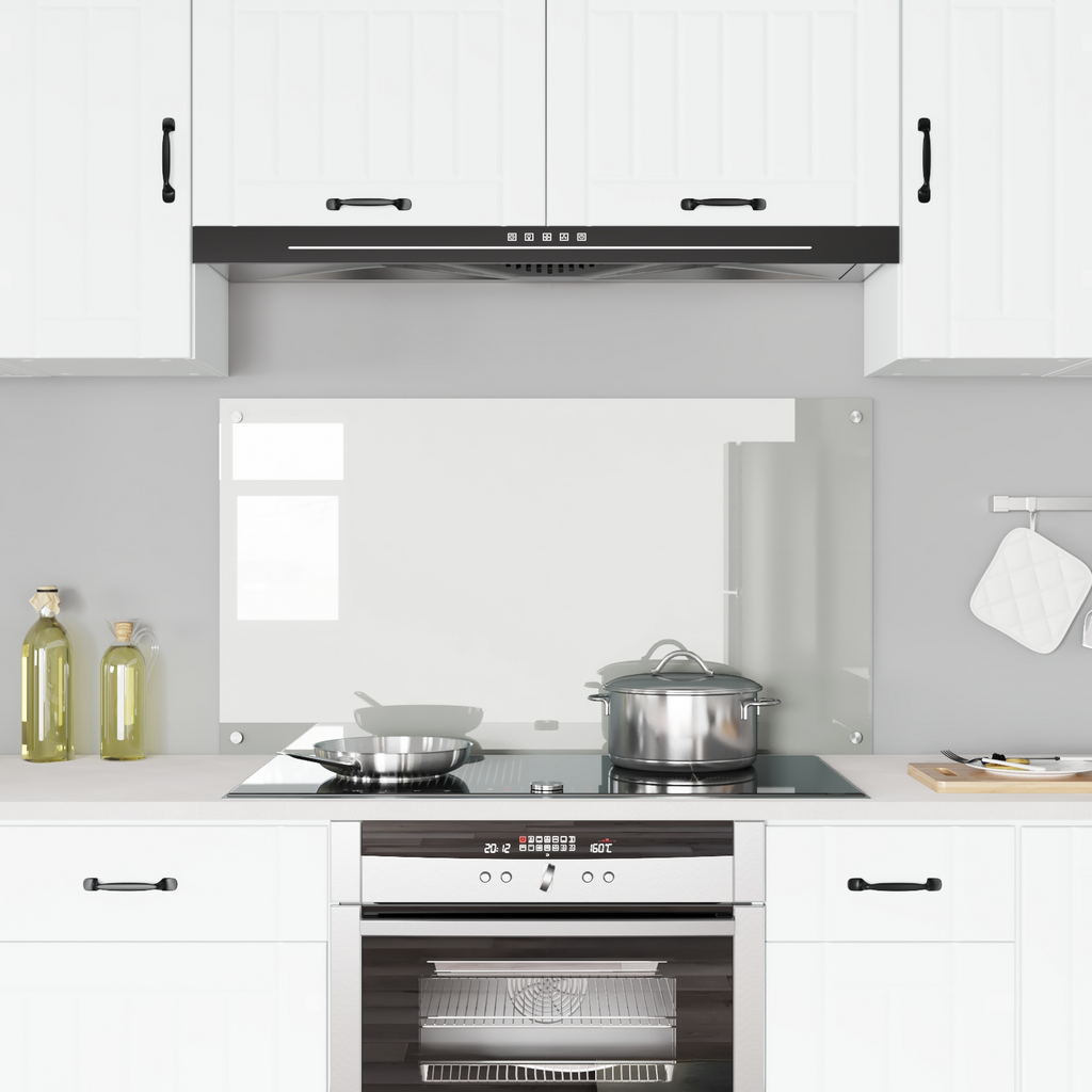Kitchen Backsplash Transparent 120 x 60 x 0.6 cm Tempered Glass