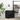 Bedside Cabinet Black Oak 40 x 30 x 39 cm Engineered wood
