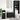 Bathroom Cabinet Black oak 65 x 33 x 60 cm Engineered Wood