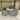 Garden Table Light Grey 100 x 100 x 73 cm Poly Rattan