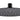304 hoofddouche rond 25 cm mat zwart
