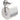 304 toiletrolhouder met klep RVS