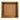 Demis inbouwnis 30 x 30 x 7 cm geborsteld brons koper