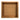 Demis inbouwnis 30 x 30 x 10 cm geborsteld brons koper