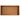 Demis inbouwnis 30 x 60 x 10 cm geborsteld brons koper