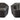 300 Malleable Dop 3/4" zwart